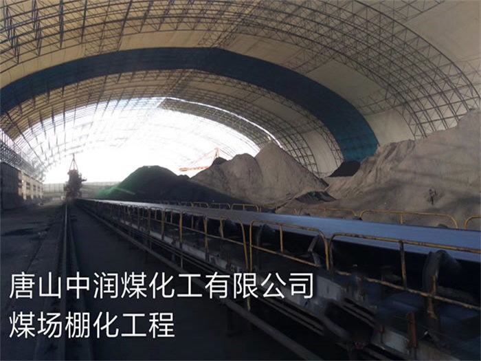 双流县中润煤化工有限公司煤场棚化工程